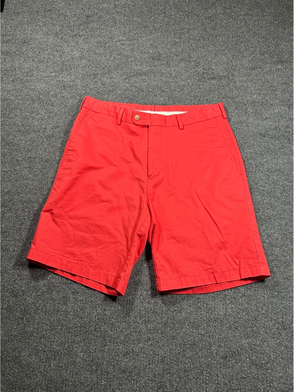 Peter Millar Red Men's Chino Shorts Size 33